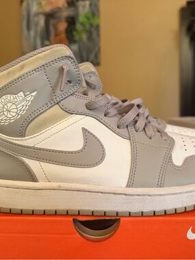 Nike Precision VI Box in grey and White Men size 8D